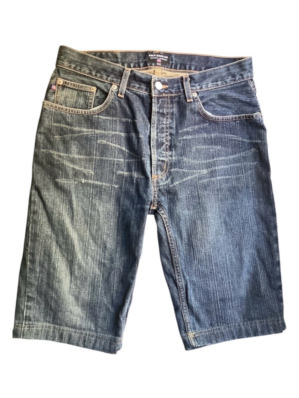 Vintage RL Polo Jeans Co. Button Fly Denim Shorts